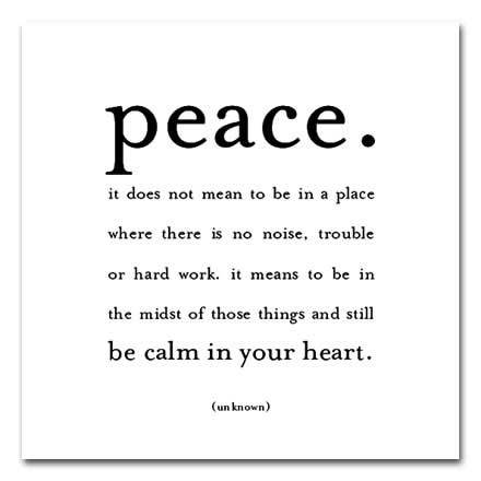 Value of Peace